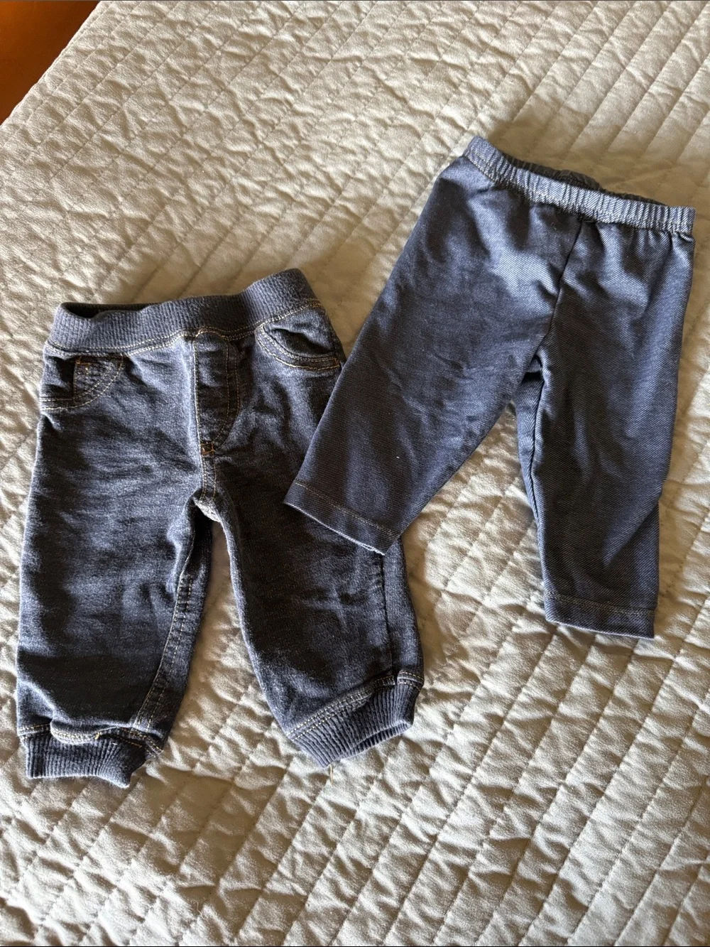 Carter's Kids Slate Gray Pull-On Joggers - Set of 2